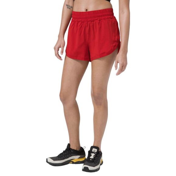 Lululemon Track That High-Rise Short 3" *Dark Red - Picture 5 of 8
